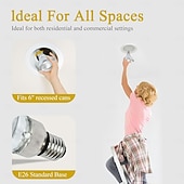 お買い得  LEDスポットライト-par30ハロゲン投光電球75Wハロゲンロングネック電球2700k温白色調光可能高輝度アクセント照明に最適トラッキング埋め込み型電球