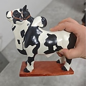 お買い得  彫像-nelore ブルリカーディスペンサー 2l 手作りアルコールデキャンタ 木製ベース付き 面白いブラジルブルボトルホルダー ウイスキー スコッチ ウォッカ ワイン用 ユニーク ホームバーアクセサリー 飲料容器 ギフト