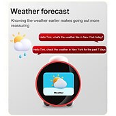 お買い得  テスター＆検出器-人気のスマートAI目覚まし時計、子供用液晶ディスプレイ、充電式バッテリー、Wi-Fi機能、AI音声制御スマートキッズタイマー