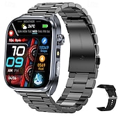 baratos Smartwatch-iMosi ET572 Relógio inteligente 2 polegada Relógio inteligente Bluetooth ECG + PPG Monitoramento de temperatura Podômetro Compatível com Android iOS Feminino Masculino Suspensão Longa Chamadas com