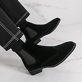 Férfi barna színű, velúr stílusú, bebújós, rugalmas oldalsó szabással rendelkező chelsea csizma, elegáns hétköznapokra, partikra és munkába egyaránt. olcso Chelsea csizma-Férfi barna színű, velúr stílusú, bebújós, rugalmas oldalsó szabással rendelkező chelsea csizma, elegáns hétköznapokra, partikra és munkába egyaránt.