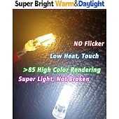 olcso LED-es kukoricaizzók-12 voltos, alacsony feszültségű, ék alakú foglalatú LED-es tájvilágítási izzók, t5, t10, 2w, 300lmt5, malibu ösvénykerti izzók, 921, 922, 912, 194, 168, t10, lakókocsi, utánfutó, lakóautó, tengeri