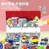 baratos Calendário do Advento &amp; Presentes de Meia-Presentes de Natal para o Calendário do Advento 2025 para Crianças Meninos - Calendário de Contagem Regressiva de 24 Dias com Carros Rebobinados Veículos Presentes de Férias