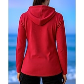 Недорогие Водонепроницаемые куртки-Новогодняя тематика Жен. Ветровка Куртка для активного отдыха Куртка для туризма и прогулок На открытом воздухе Водонепроницаемость С защитой от ветра Быстровысыхающий Легкость