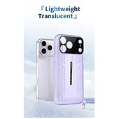 cheap iPhone Cases-Phone Case For iPhone 17 Pro Max 17 Air 16 15 14 Pro Max 13 Pro Max Back Cover Camera Lens Protector Non-Yellowing Shockproof Retro PC