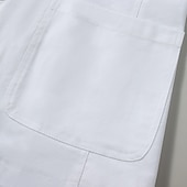tanie Męskie klasyczne marynarki-Męskie Lekka kurtka Marynarka Lniana marynarka Formalny Biuro Codzienny Minimalistyczny Lato Wiosna Bawełna I Pościel Jednokolorowe Wygodne Guziki jednorzędowe Blezer Biały Beżowy Jasnoniebieski