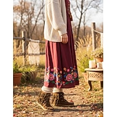 cheap Ankle Boots-Women's Brown Fringe Moccasin Ankle Bootswith Lace-Up Design for Boho Style - Perfect for Festivals and Everyday Wear