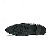 abordables Bottes de Costume-Bottines Chelsea à bout pointu en similicuir imprimé serpent pour homme – Chaussures de soirée, de scène et de soirée