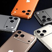Недорогие Чехлы для iPhone-телефон Кейс для Назначение iPhone 17 Pro Max 17 Air 17 Противоударная рамка Защита от удара Ретро Металл