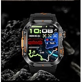 Χαμηλού Κόστους Smartwatch-HT36 Εξυπνο ρολόι 2.01 inch Bluetooth Βηματόμετρο Υπενθύμιση Κλήσης Παρακολούθηση Ύπνου Συσκευή Παρακολούθησης Καρδιακού Παλμού καθιστική υπενθύμιση Συμβατό με IP68