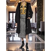 ゴールドのスタッズとメタルトゥが付いたレディースのブラックレザーウエスタンアンクルブーツ - ファッションストリートウェアやパーティーに最適なカウボーイスタイルのチャンキーヒールブーツ お買い得  チェルシーブーツ-ゴールドのスタッズとメタルトゥが付いたレディースのブラックレザーウエスタンアンクルブーツ - ファッションストリートウェアやパーティーに最適なカウボーイスタイルのチャンキーヒールブーツ