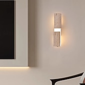 levne Vnitřní nástěnná světla-nástěnná lampa, travertin ve stylu japonského wabi-sabi, ložnice, obývací pokoj, zadní stěna, chodba, hotel