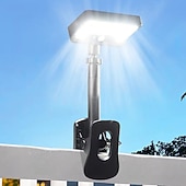 preiswerte Landschaftslichter-Solar Wandleuchte 92 LEDs IP65 wasserdicht Solar Bewegungsmelder Nachtlicht praktische Clip-on Installation geeignet für Garten Garage und Zaunbeleuchtung Außen Dekoration