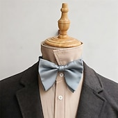 billiga Slipsar och flugor-Herr Fluga Modernt Modernt Rosett Enfärgad / vanlig färg Bröllopsfest Dagliga kläder