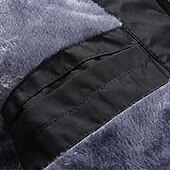 economico Fleece &amp; Giacche 3 in 1-Per uomo Giacca softshell Giacca da escursionismo Giacca in Pile Giacca termica Inverno All&#039;aperto Patchwork Calore Termico Top Nero Verde militare Rosso Blu