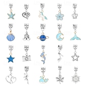 זול מתנות-ערכת הכנת צמידי קסם צעצוע עבור בנות שמעורר יצירתיות ודמיון עבודות יד עבור בנות בגילאי 8-12 עם ערכת הכנת תכשיטים מתנות מושלמות עבור 6 7 8 9 10 בנות ביטוי עצמי מתנת חג המולד