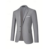 preiswerte Business-Anzüge-Herren Hochzeit Geschäft Business-Anzüge Gekerbtes Revers Schwarz Dunkelblau Formell Einfarbig Figurbetonter Schnitt 3-teilig