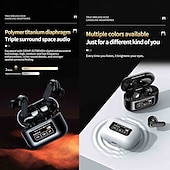 abordables Auriculares TWS-YW08 TWS True auriculares inalámbricos En el oido Bluetooth 5.3 Luz LED para Apple Samsung Huawei Xiaomi MI Entrenamiento de gimnasio Al Aire Libre Trekking Oficina de negocios