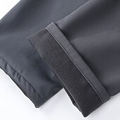 economico Fleece &amp; Giacche 3 in 1-Per uomo Giacca da escursionismo Giacca in Pile Giacca imbottita Set termico Inverno All&#039;aperto Calore Termico Antivento Top Nero Verde Grigio