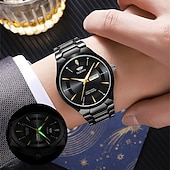 economico Orologi al quarzo-un nuovo orologio da uomo originale in stile business px7 orologio al quarzo luminescente resistente all&#039;acqua con indicazione di data e giorno alla moda casual e versatile regalo ideale per la vita e