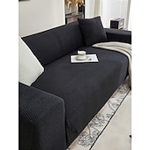 رخيصةأون غطاء أريكة-غطاء أريكة من المخمل الجاكار بتصميم متعرج للحيوانات الأليفة، غطاء أريكة مناسب للحيوانات الأليفة، غطاء أريكة فاخر مزخرف غير قابل للانزلاق ومضاد للخدش للقطط لجميع المواسم لغرفة المعيشة وغرفة النوم