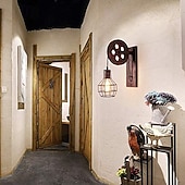 Недорогие Бра-украсьте свой домашний декор винтажным настенным светильником — идеально подходит для прихожих, кафе, баров &amp; более!