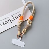 preiswerte Telefon-Lanyards &amp;amp; Handgelenkbänder-Handy Hülle Handyhüllen Für Kordeln Universal Mit Handgelenkschlaufe Farbverläufe Geometrisches Muster Polyester