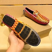 preiswerte Freizeit-Loafer-Herren-Loafer in Rot und Orange mit Schlangenmuster – Partyschuhe mit exotischem Muster zum Hineinschlüpfen für formelle Anlässe, Hochzeiten und das Nachtleben