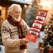 cheap Gift Wrapping &amp; Bag-Christmas Money Gift Cards Envelope for Cash Gifts, Christmas Party Gifts Money Holder for Men Women Girl Boy