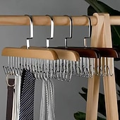 olcso Kampók és szerelvények-2 db-os csúszásgátló, többfunkciós fa kabátakasztó – falra szerelhető fogas kabátokhoz, sapkákhoz, táskákhoz, sálakhoz és övekhez, hálószobába &amp;otthoni szervező