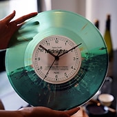 baratos Decoração de Parede-enfeites de sala de relógio 12*12 polegadas