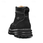 preiswerte Arbeitsschuhe-Outdoor-Arbeitsstiefel für Herren – robuste Schnürstiefeletten mit dicker Sohle zum Wandern, Bauen, für die Arbeit auf dem Bauernhof und für die tägliche Freizeit