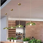 Недорогие Подвесные огни-19/30 cm Остров дизайн Подвесные лампы Металл Стекло Современное Традиционный / классический 110-120Вольт 220-240Вольт