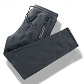 preiswerte Laufhosen &amp; Leggings-Herren Winter-Jogginghose Shrepa Fleecehose Dick Mit Taschen Unterteile Fitnessstudio Athleisure Trainieren Herbst Winter Winddicht Warm Fitnessstudio Outdoor Laufen Normale Passform Sportbekleidung