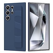 Χαμηλού Κόστους Samsung Θήκη-τηλέφωνο tok Για Samsung Galaxy S25 S24 S23 Ultra Plus Α54 Πίσω Κάλυμμα με λουράκι καρπού Ανθεκτική σε πτώσεις Ρετρό Σιλικόνη
