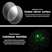 cheap Quartz Watches-The New Olevs Men&#039;S Steel Band Business Watch Moon Phase Luminous Calendar Chronograph 24-Hour Indication Quartz Watch Is A Fashionable Casual And Versatile Waterproof Sports Wristwatch