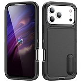 お買い得  iPhone用ケース-電話 ケース 用途 iPhone 17 Air 16 15 14 Pro Max Plus 16e 13 Pro Max バックカバー キックスタンド 耐衝撃 レトロ風 TPU PC