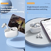 cheap TWS True Wireless Headphones-YW15 True Wireless Headphones TWS Earbuds In Ear Bluetooth 5.3 LED Light Deep Bass for Apple Samsung Huawei Xiaomi MI  Camping / Hiking Running Fitness Office Business Mobile Phone Gaming