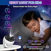 economico Lampada proiettore e proiettore laser-Proiettore stellare 13 in 1, proiettore planetario, proiettore galassia per camera da letto, proiettore aurora, proiettore luce notturna per bambini e adulti