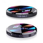 رخيصةأون تي في بوكس-صندوق تلفاز يعمل بنظام أندرويد 9.0، h96max s905x3، بلوتوث 4.0، شاشة رقمية بدقة 4K، يدعم H.265 Cortex A55، سعة تخزين 4 جيجابايت، 128 جيجابايت، 64 جيجابايت، 32 جيجابايت