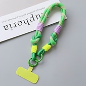 preiswerte Telefon-Lanyards &amp;amp; Handgelenkbänder-Handy Hülle Handyhüllen Für Kordeln Universal Mit Handgelenkschlaufe Farbverläufe Geometrisches Muster Polyester