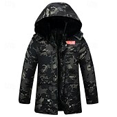 preiswerte Fleece &amp; 3 in 1 Jacken-Herren Wanderjacke Fleecejacke Daunenjacke Thermo-Set Winter Draussen Tarnung Thermowarm Oberteil Armeegrün Grün Khaki
