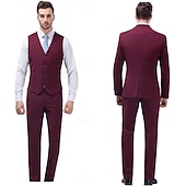 levne Kostýmy pro páry a skupiny-Retro Řvoucí 20s 20. léta 20. století Bubenové šaty Obleky a blejzry Kostýmy pro páry Velký Gatsby Gentleman Pevná barva Maškarní kostým Pánské Dámské předvečer Všech svatých Karneval Plesov