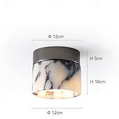cheap Ceiling Lights-Alabaster Stone Nordic Snconce 110-240V