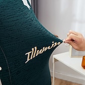 כיסוי לכיסא אוכל נמתח, כיסוי מושב קצר נשלף ורחיץ ידידותי לחיות מחמד, מגן כיסא עמיד למלון, חדר אוכל, אירועים, מסיבת חתונה זול כיסוי כיסא אוכל-כיסוי לכיסא אוכל נמתח, כיסוי מושב קצר נשלף ורחיץ ידידותי לחיות מחמד, מגן כיסא עמיד למלון, חדר אוכל, אירועים, מסיבת חתונה