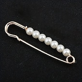 ieftine arte, meșteșuguri și cusut-4 broșe din perle artificiale – ace de siguranță pentru eșarfă, hijab, șal și pulover pentru femei, set elegant de accesorii de modă
