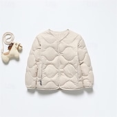 Kinder Mädchen Daunenjacke Daunenjacke Einfarbig Niedlich Tasche Knöpfe Schule Mantel Oberbekleidung 4-12 Jahre Winter Schwarz Hellgrün Rosa preiswerte Mädchen Daunen- und Parkajacke-Kinder Mädchen Daunenjacke Daunenjacke Einfarbig Niedlich Tasche Knöpfe Schule Mantel Oberbekleidung 4-12 Jahre Winter Schwarz Hellgrün Rosa