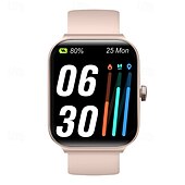 abordables Montres connectées-IDW16 Montre intelligente 1.95 pouce Smartwatch Montre Connectée Bluetooth Podomètre Rappel d&#039;appel Contrôle de l&#039;Activité Compatible avec Android iOS Hommes Longue Veille Appels Mains Libres Étanche