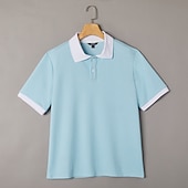 Pánské Golfová košile Vaflové pletené polo tričko Obchod Ležérní Klasický Krátký rukáv Módní Moderní Pevná barva Knoflíky Léto Jaro Žlutá Námořnická modř Khaki Světle modrá Golfová košile levne Pánské klasické polo-Pánské Golfová košile Vaflové pletené polo tričko Obchod Ležérní Klasický Krátký rukáv Módní Moderní Pevná barva Knoflíky Léto Jaro Žlutá Námořnická modř Khaki Světle modrá Golfová košile