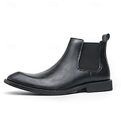 abordables Bottes de Chelsea-Bottines Chelsea classiques marron pour hommes avec finition lisse, style bottines intemporel pour hommes, parfaites pour les événements décontractés, au bureau et en soirée
